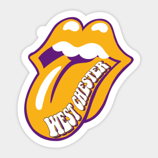 west chester lips Sticker